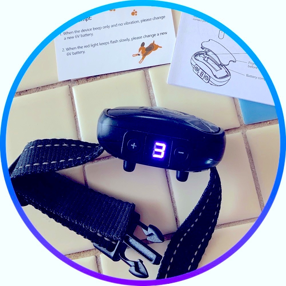 StopWoofer dog bark collar
